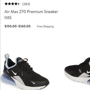Brand new in box Nike air max 270 size 8